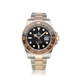 Rolex GMT-Master II 40 steel - rose gold Oyster Rootbeer 2020 box + papers