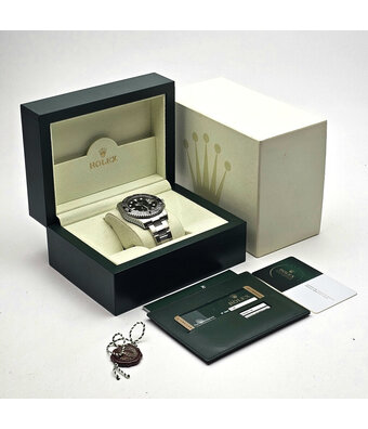 Rolex GMT-Master II 40 steel black ceramic Oyster 2014 B+P | NEW ROLEX SERVICE