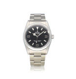 Rolex Explorer  36 steel blackout 369  + papers