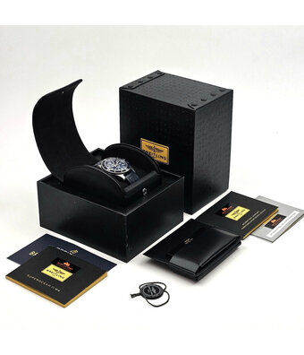 Breitling Superocean  44 steel blue 2015 B+P | NEW BREITLING SERVICE