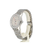 Breitling Navitimer Automatic GMT 41 steel silver 2024 box + papers