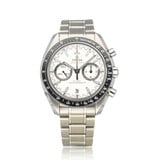 Omega Speedmaster Racing Chrono 44 steel black ceramic white 2025 box + papers