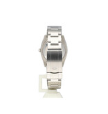 Rolex Oyster Perpetual 34 steel silver concentric orange 2009 box + papers