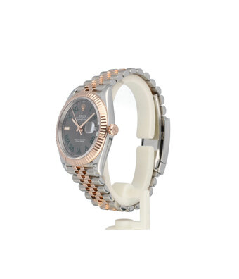 Rolex Datejust II 41 steel - rose gold Wimbledon slate grey roman Jubilee 2023 + papers