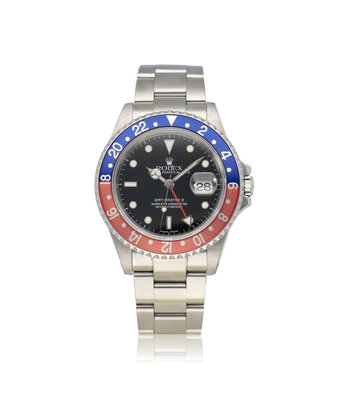 Rolex GMT-Master II 40 steel Oyster Y-serial 2003 box + papers