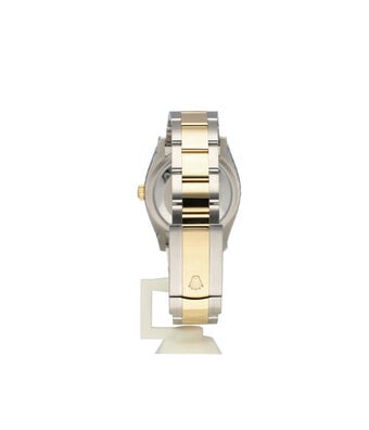 Rolex Datejust 36 NEW ROLEX SERVICE | steel - gold black diamond 2019 B+P