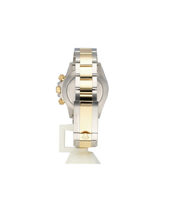 Rolex Daytona  40 steel - yellow gold black factory diamond 2015 box + papers