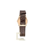 Patek Philippe Calatrava   rose gold NEW brown alligator PP strap + PP extract