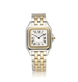 Cartier Panthère de Cartier  LM steel - yellow gold silver roman 2025 B+P
