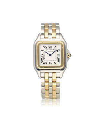 Cartier Panthère de Cartier  LM steel - yellow gold silver roman 2025 B+P