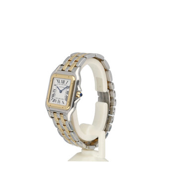 Cartier Panthère de Cartier  LM steel - yellow gold silver roman 2025 B+P