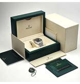 Rolex Datejust II 41 steel rhodium - slate - grey fluted Jubilee 2021 box + papers