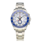 Rolex Yacht-master II steel - blue ceramic white Oyster | BLUE HANDS