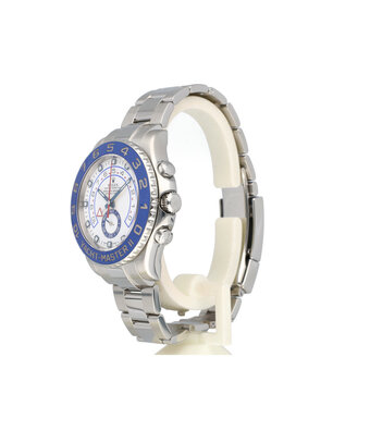 Rolex Yacht-master II steel - blue ceramic white Oyster | BLUE HANDS