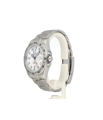 Rolex Explorer II  42 steel white - polar - orange 2017 box + papers