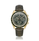 Omega Speedmaster Moonwatch Professional 42 yellow gold green 2025 box + papers