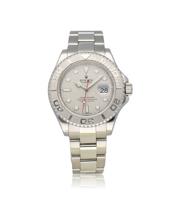 Rolex Yacht-master 40 steel - platinum - red - 2009 box + papers