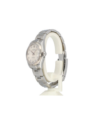 Rolex Datejust 31 steel - white gold diamond computer Jubilee diamond 2010 box + papers