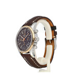 Breitling Transocean Chronograph 43 steel rose gold brown 2014 box + papers