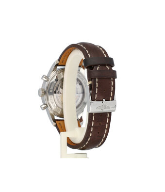 Breitling Transocean Chronograph 43 steel rose gold brown 2014 box + papers