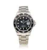 Rolex Submariner Date 40 steel black Oyster 2008 box + papers