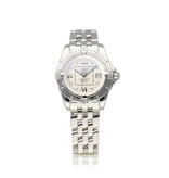 Breitling Galactic Sleek Edition 32 steel white diamond | NEW BREITLING SERVICE