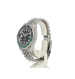 Rolex GMT-Master II 40 steel left - lefty - Sprite green Jubilee 2024 box + papers