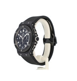 Hublot Big Bang Chronograph Black Magic 44 ceramic carbon | OPEN DATE | box + papers