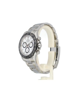 Rolex Daytona  40 white - panda 2018 box + papers | steel ceramic