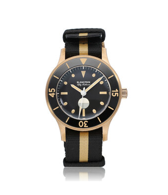 Blancpain Fifty Fathoms 70th Anniversary Act 3 41 bronze black NEW / UNWORN 2024 Limited 2024 B+P