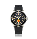 Blancpain Fifty Fathoms Tribute To Fifty Fanthoms No Rad No Radiations 40 steel black rubber 2021 li