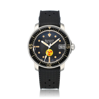 Fifty Fathoms Tribute To Fifty Fanthoms No Rad No Radiations 40 steel black rubber 2021 li