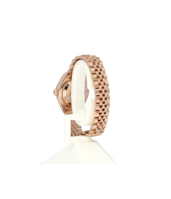 Rolex Lady-Datejust 28 rose gold UNWORN choco diamond Jubilee 2023 box + papers