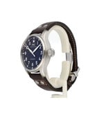 IWC Big Pilot's Watch  43 steel black brown 2022 box + papers