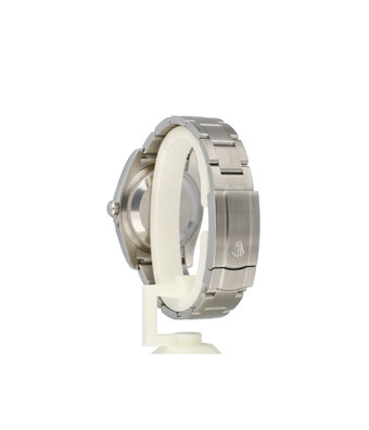 Rolex Oyster Perpetual 36 red grape 2018 + papers | steel Oyster