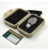 Rolex Oyster Perpetual 36 red grape 2018 + papers | steel Oyster