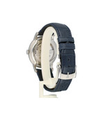 Zenith Elite Elite 6150 42 blue alligator 2017 box + papers