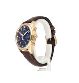 IWC Pilot's Watch Chronograph Automatic 42 yellow gold black 2012 box + papers