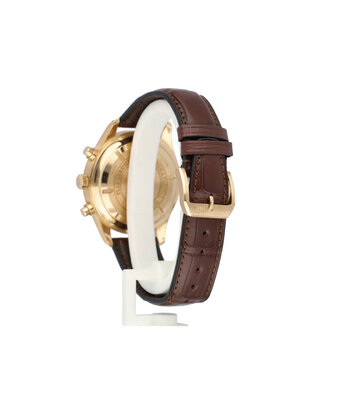 IWC Pilot's Watch Chronograph Automatic 42 yellow gold black 2012 box + papers