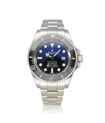 Rolex Sea-Dweller Deepsea  44 NEW ROLEX SERVICE -  2014 + papers | deep blue - D-blue - Cameron