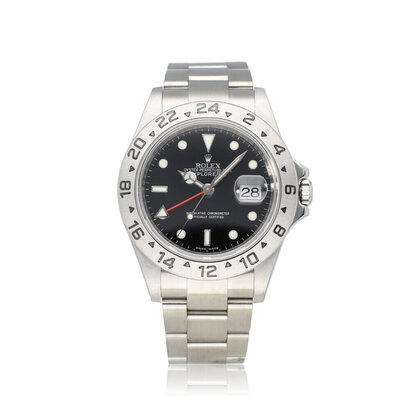 Explorer II  40 steel black RRR - rehaut cal. 3186 V-serial 2010 + papers