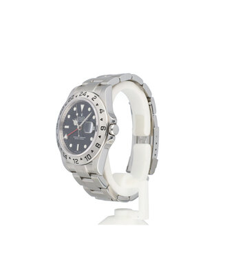 Rolex Explorer II  40 2010 + papers | steel black RRR - rehaut cal. 3186 V-serial