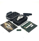 Rolex Explorer II  40 steel black RRR - rehaut cal. 3186 V-serial 2010 + papers