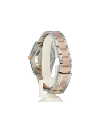 Rolex Datejust 36 NEW ROLEX SERVICE - 2017 B+P | steel - rose gold black roman Oyster