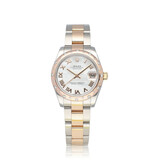 Rolex Datejust 31 steel - gold MOP - pearl diamond 2010 B+P | NEW ROLEX SERVICE