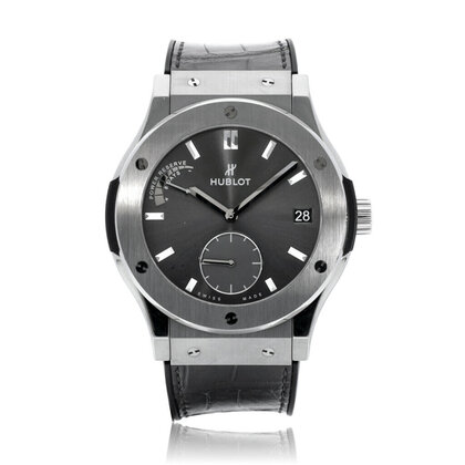 Hublot Classic Fusion Titanium Racing Grey Power Reserve 45mm