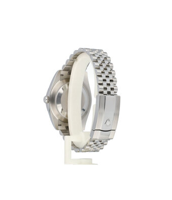 Rolex Datejust 41 steel black index domed Jubilee 2023 box + papers