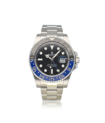 Rolex GMT-Master II 40 staal Batman Oyster 2018 box + papers