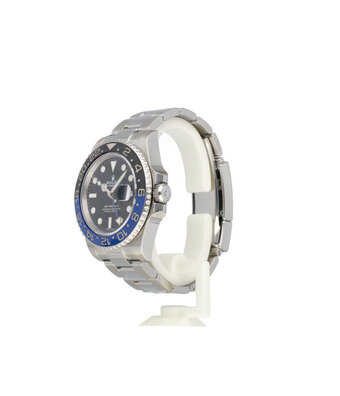 Rolex GMT-Master II 40 staal Batman Oyster 2018 box + papers