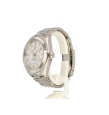 Rolex Sky-Dweller  42 white gold ivory roman Oyster 2016 box + papers